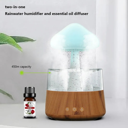 Mushroom Rain Drop Air Humidifier